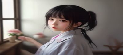 pixiv标签搜索技巧教程配图，展示日文标签与热门排序的使用界面截图风格插画